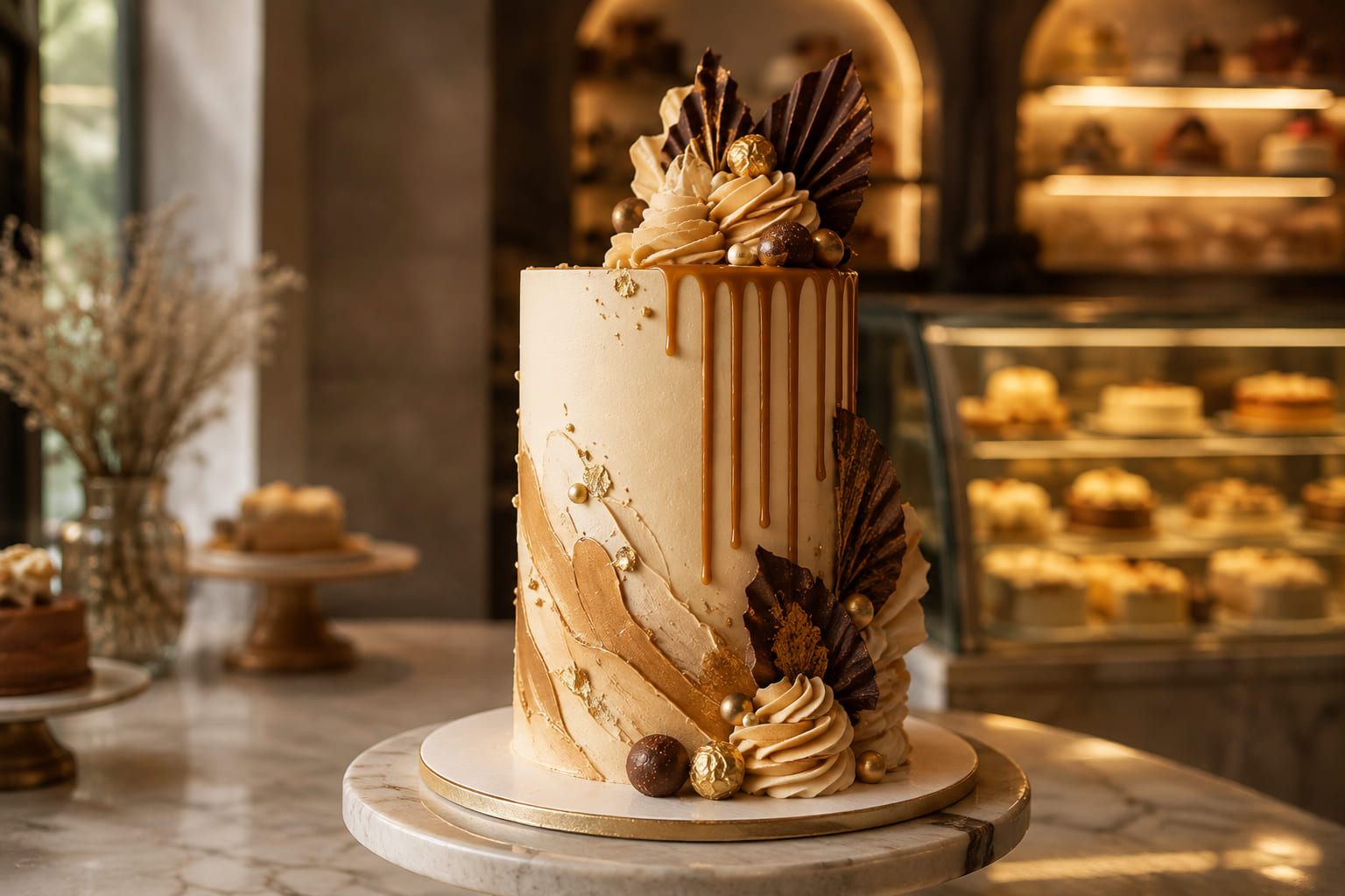 Luxury custom birthday cake