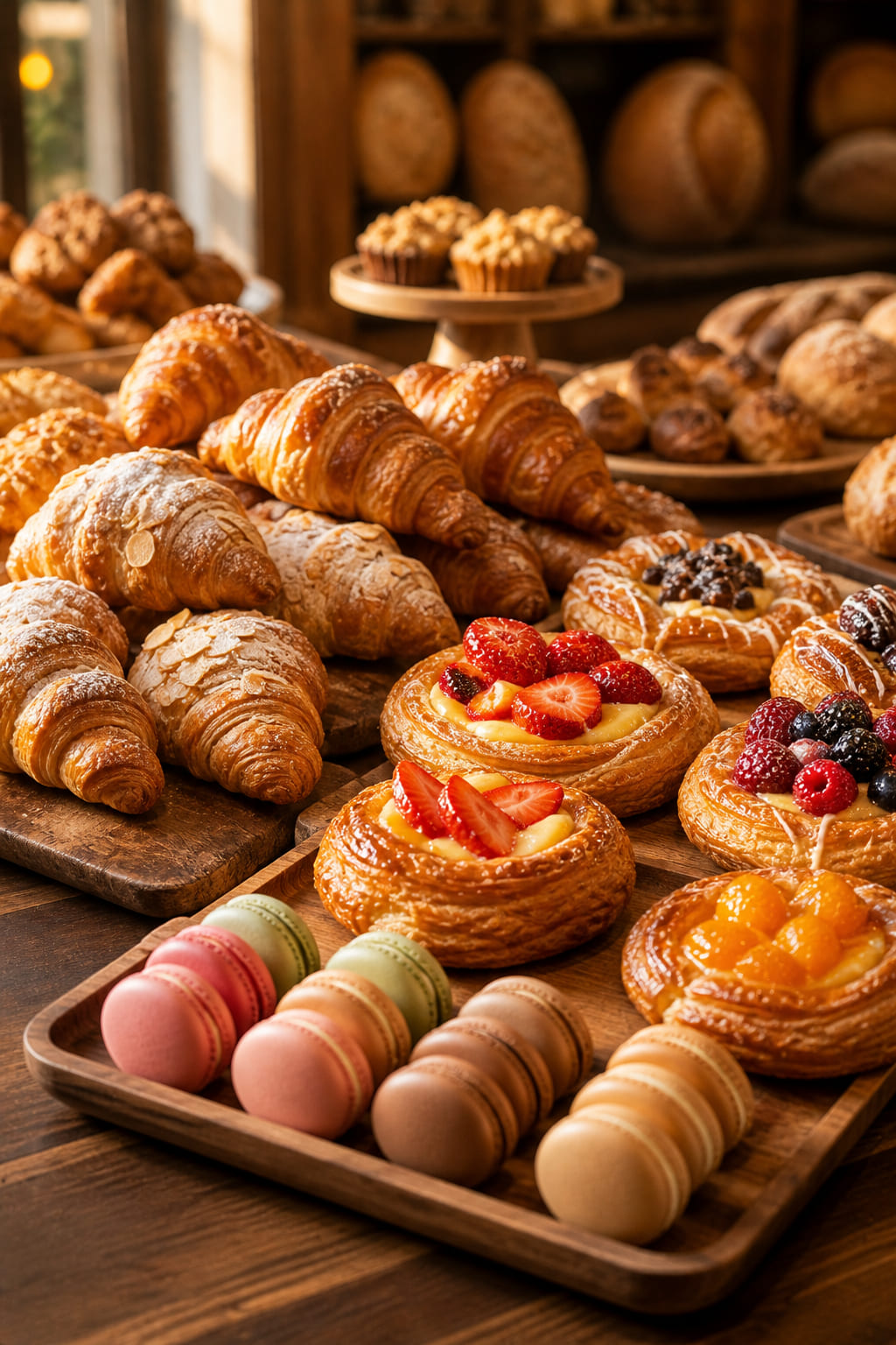 Fresh pastries