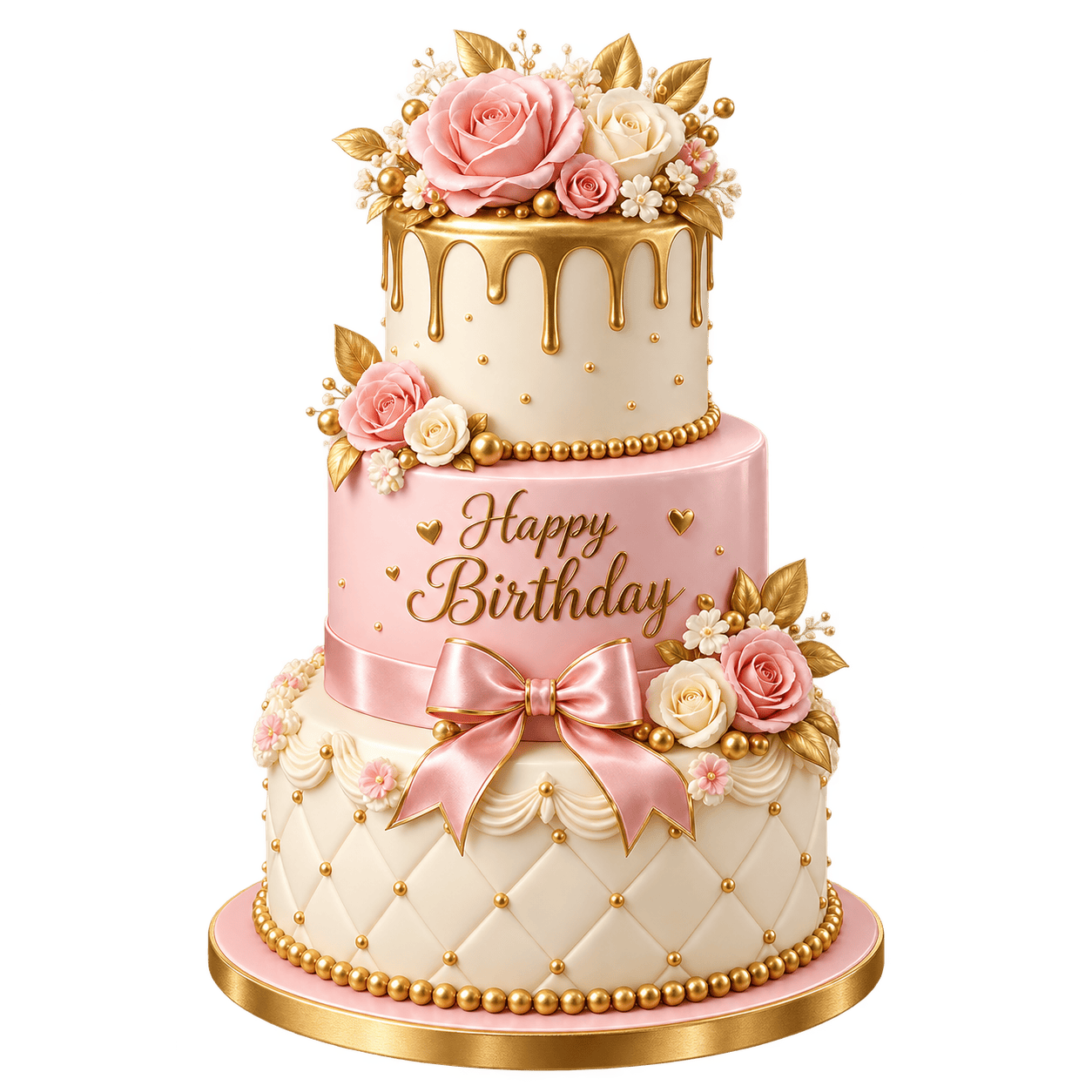 Luxury celebration cake from House of Bakery