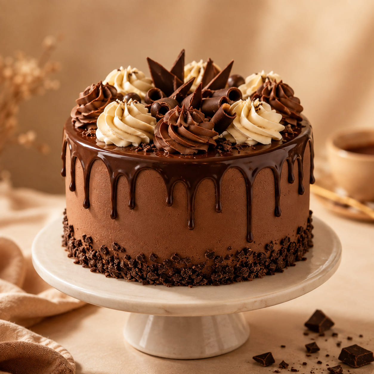 Chocolate celebration cake
